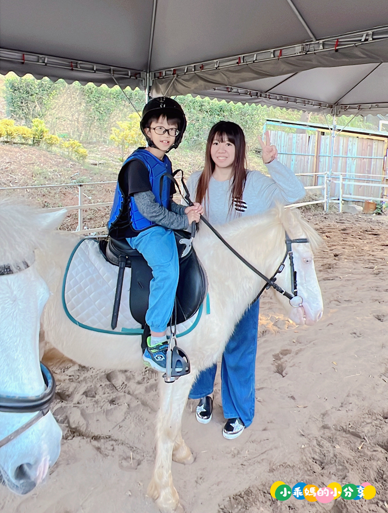 新北淡水/親子騎馬體驗【佑昇馬術中心】參加小騎士體驗營超級放電！騎馬、刷馬、餵馬互動、彩繪DIY一次完成～(預約報名享300元折價券)